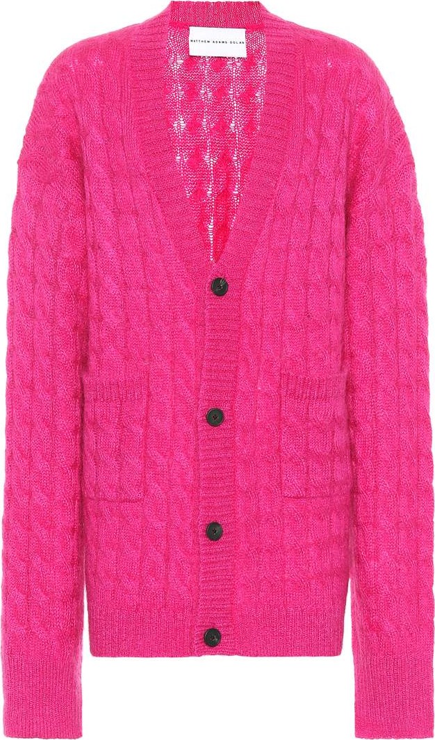 Matthew Adams Dolan Mohair-blend cardigan