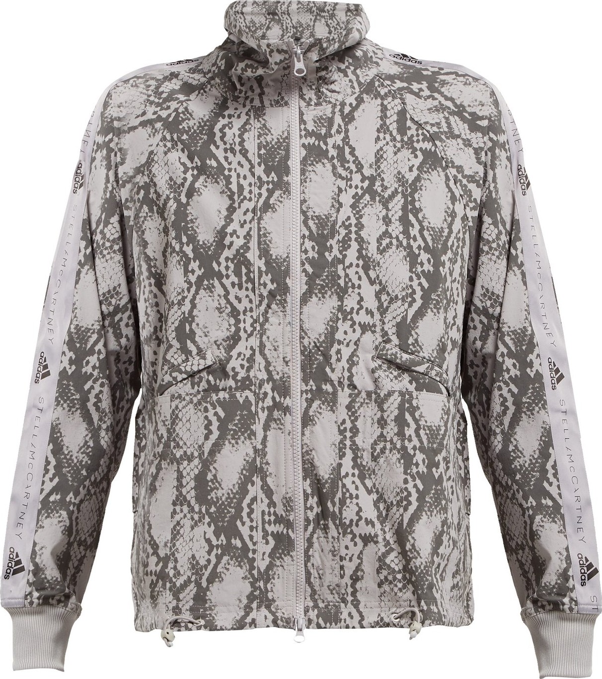 Adidas By Stella McCartney Snake-print performance jacket