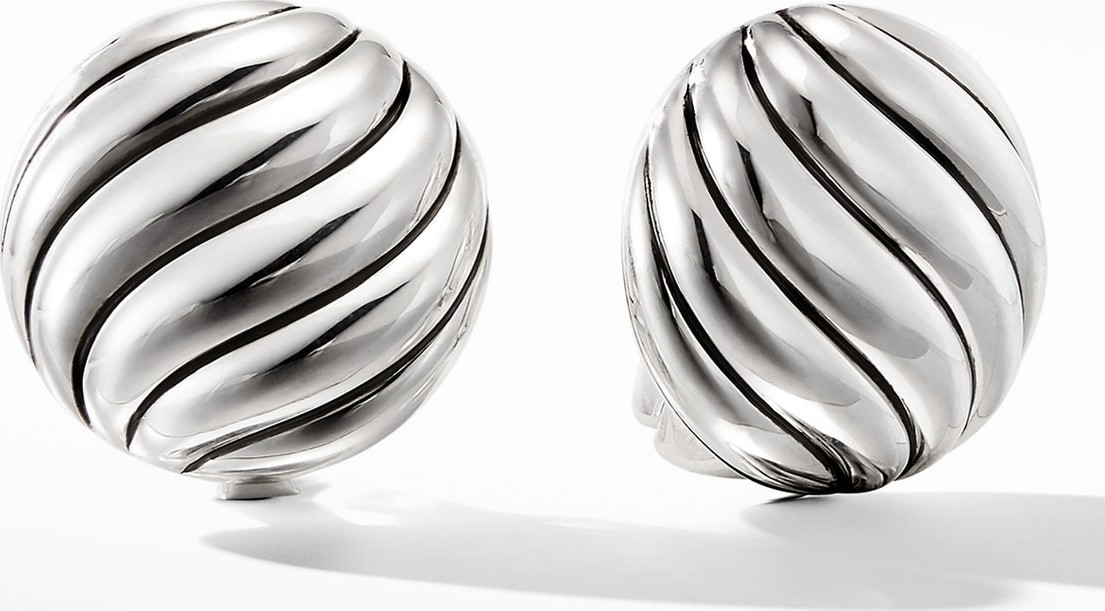 David Yurman Cable Stud Earrings in Sterling Silver