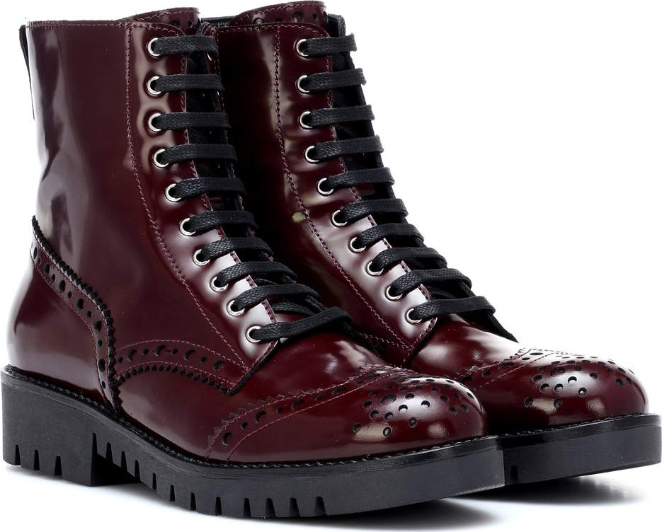 McQ - Alexander McQueen Leather ankle boots