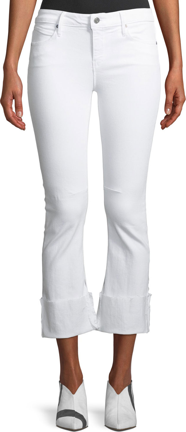 RtA Duchess Mid-Rise Flared-Leg Jeans