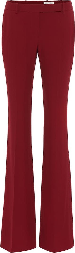 Alexander McQueen Exclusive to Mytheresa – Mid-rise flared pants