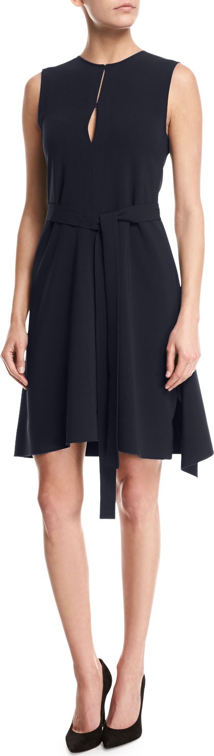 Theory Desza Admiral Crepe Dress