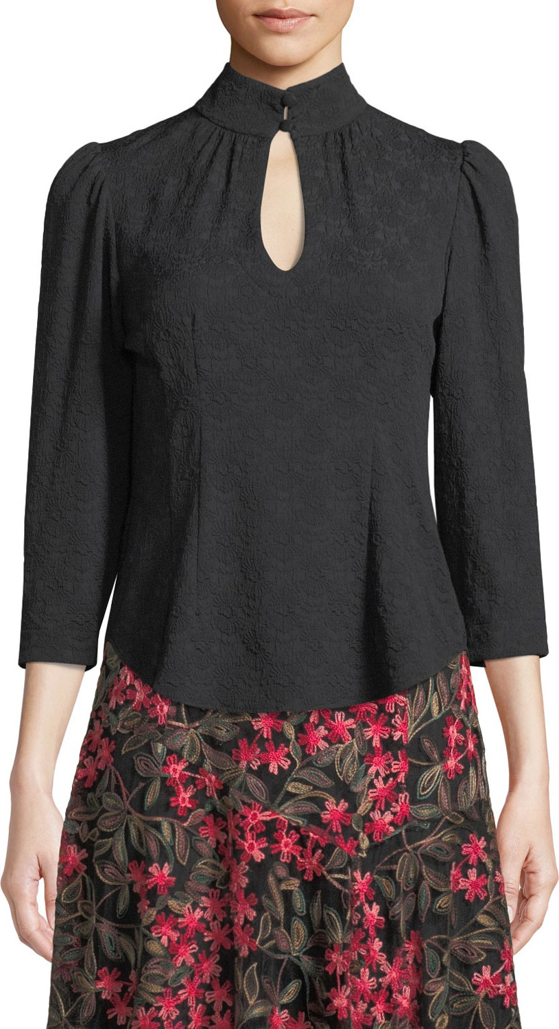 Nanette Lepore Mayhem Keyhole Top