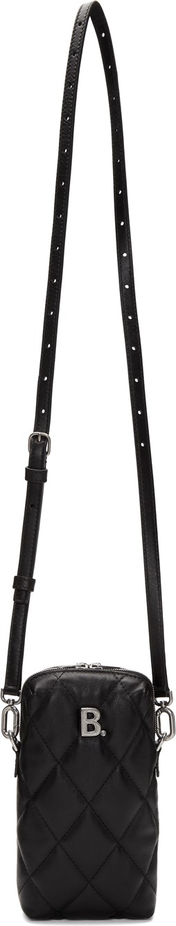 Balenciaga Black B. Touch Rectangle Bag