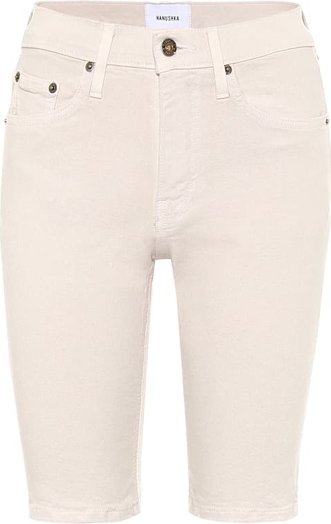 Nanushka Kiki denim shorts