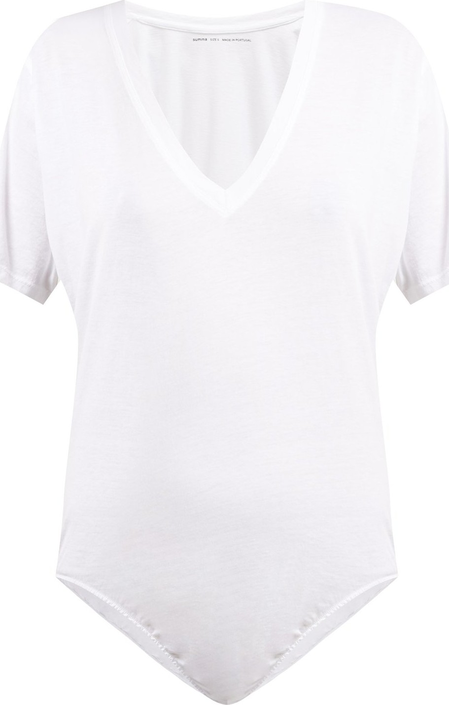 Summa Pima-cotton T-shirt bodysuit