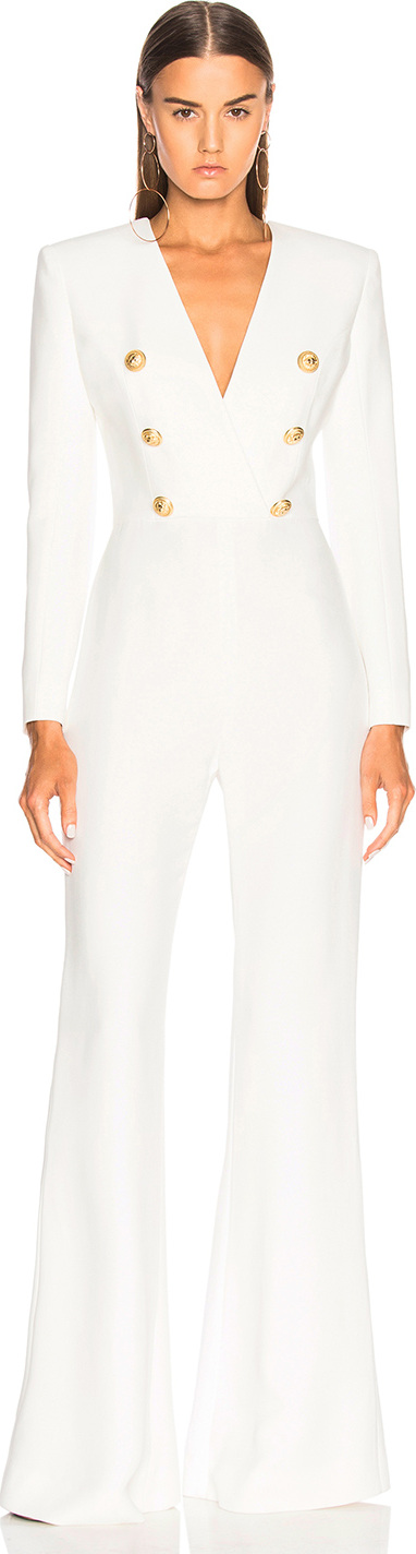 Balmain Double Breasted Jumpsuit