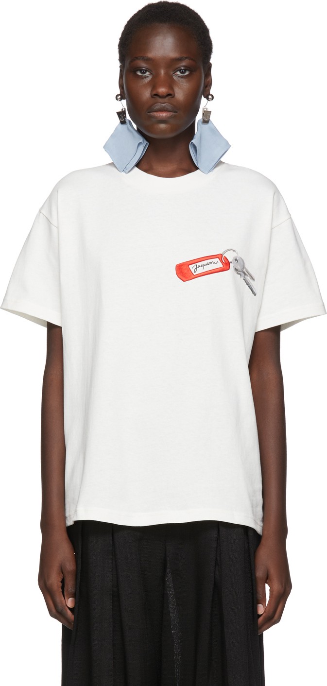 Jacquemus White 'Le T-Shirt Collectionneuse' T-Shirt