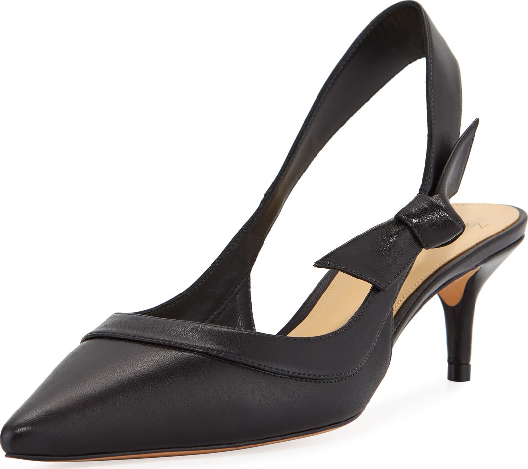 Alexandre Birman Wave Clarita Slingback Pumps