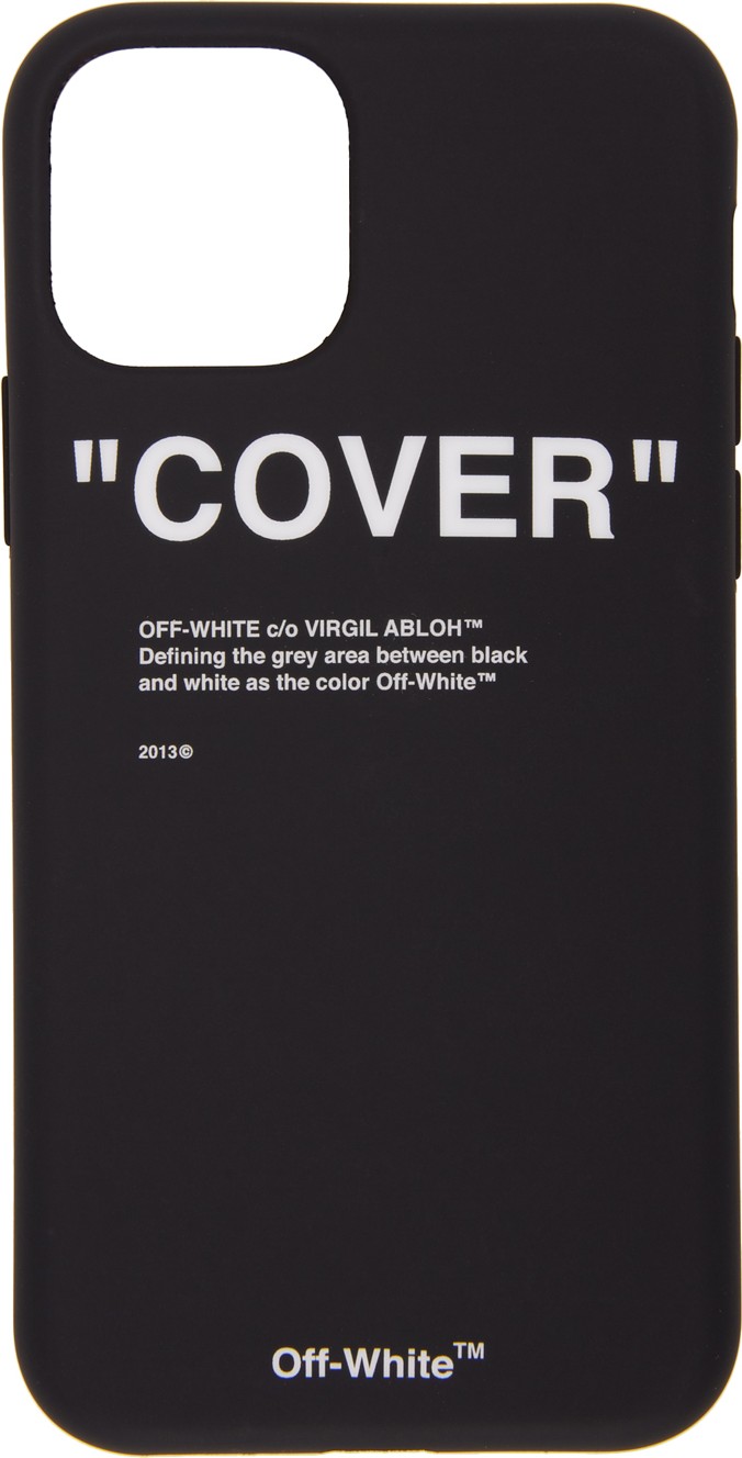 Off White Black Quote iPhone 11 Case