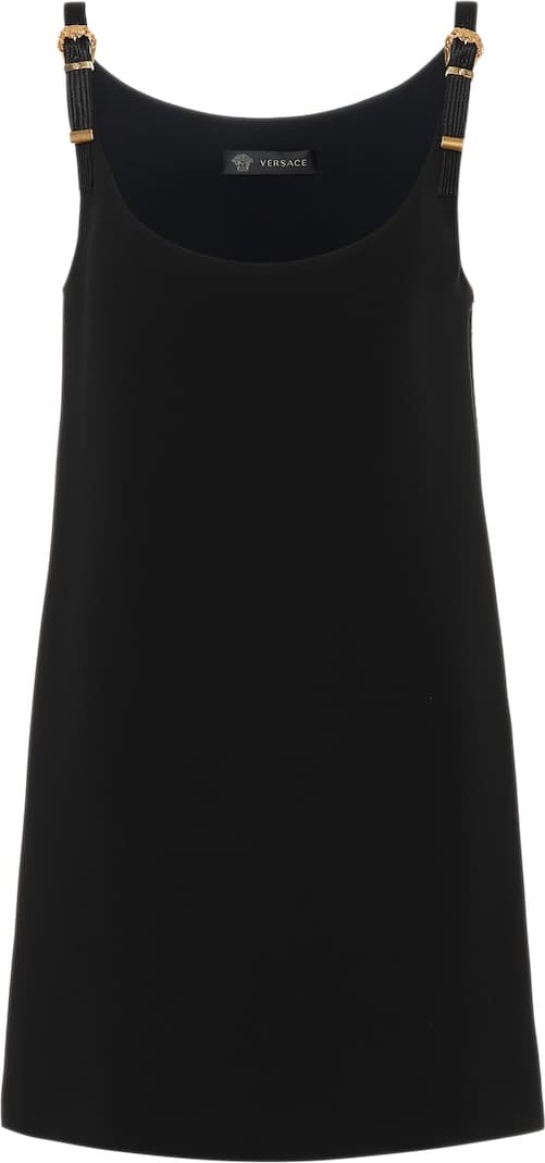 Versace Silk crêpe minidress
