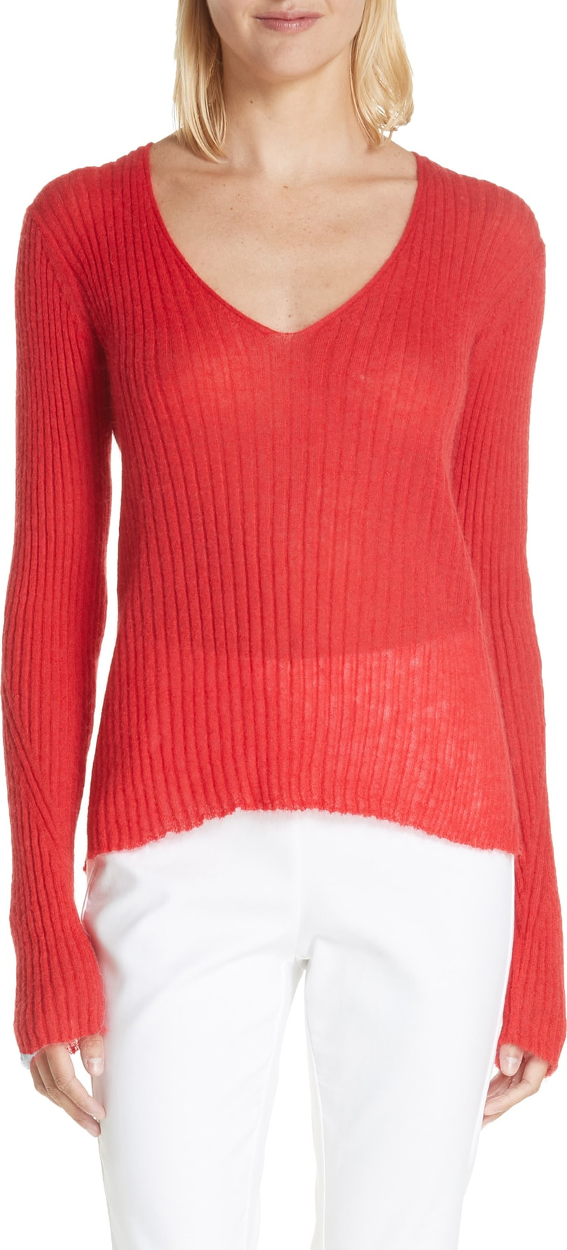Rag & Bone Donna Mohair & Wool Blend Sweater