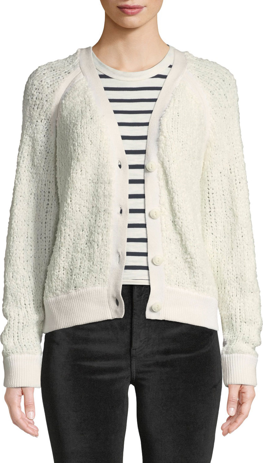 Rag & Bone Brooke Wool Knit Cardigan