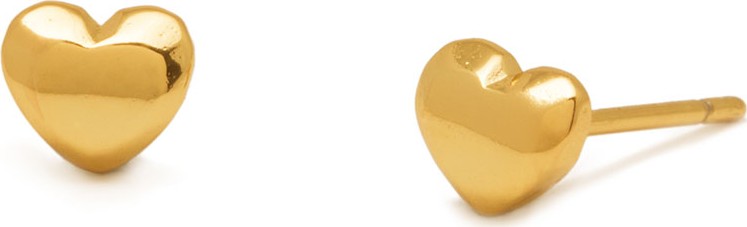 Gorjana Mini Heart Stud Earrings