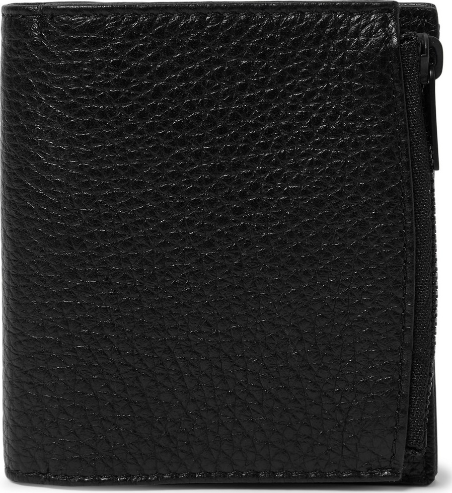 Maison Margiela Full-Grain Leather Billfold Wallet
