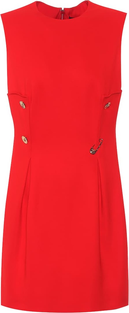 Versace Stretch-twill minidress