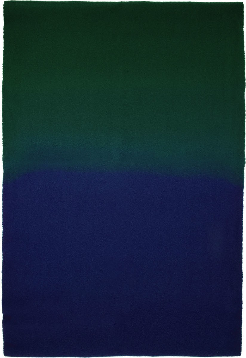 Sies Marjan Blue & Green Rem Koolhaas Edition Pastoral Scarf