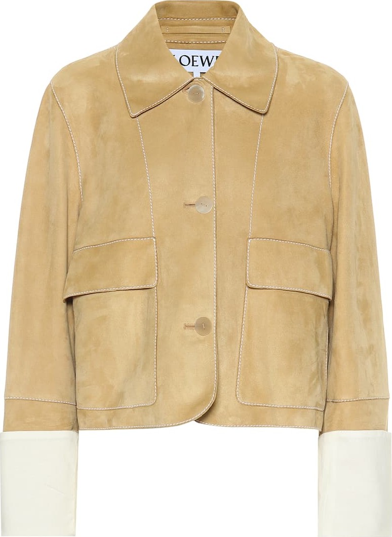 LOEWE Suede jacket