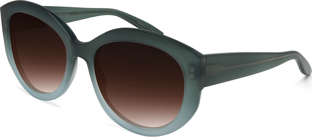 Barton Perreira Patchett Ombre Oval Sunglasses