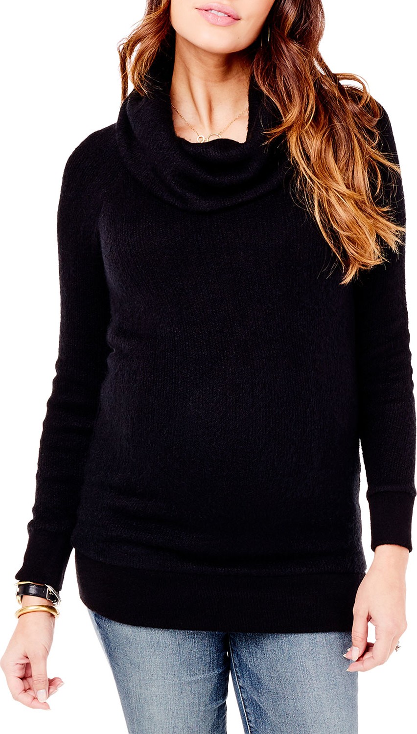 Ingrid & Isabel Maternity Cowl-Neck Sweater Tunic