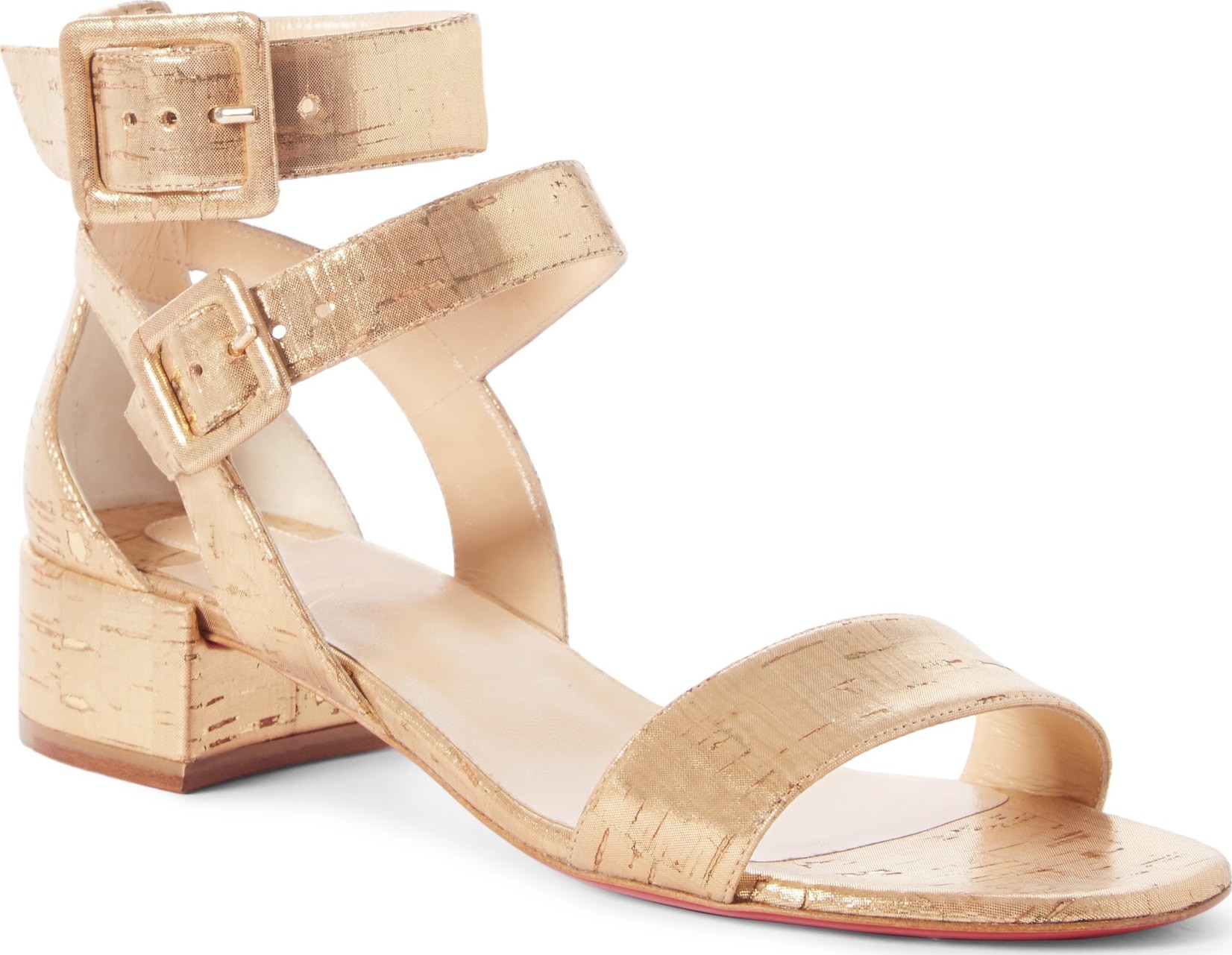 Christian Louboutin Multipot Block Heel Sandal