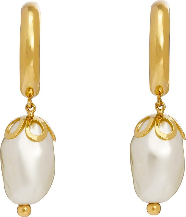 Simone Rocha Ornate baroque-pearl earrings