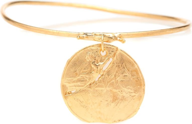 Alighieri The Starry Night 24kt gold-plated bangle