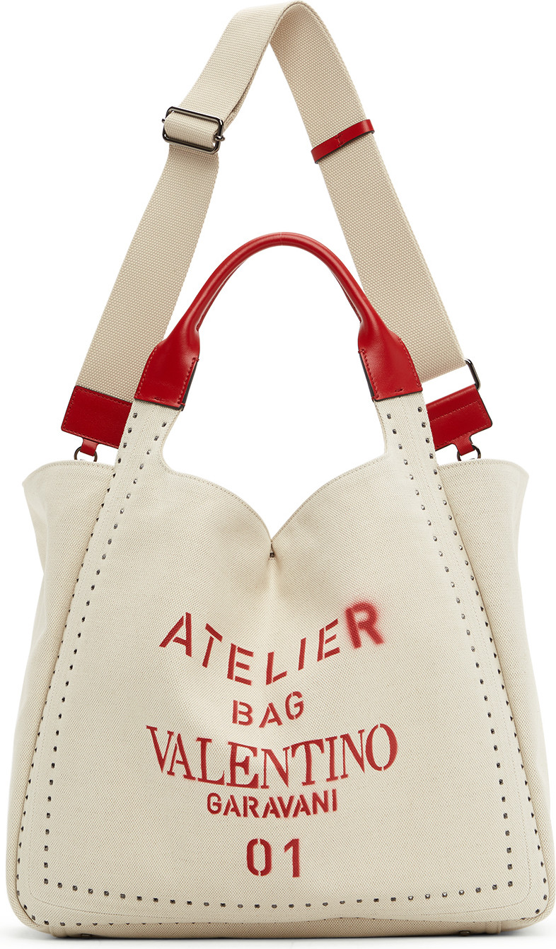 Valentino - Beige Valentino Garavani 'Atelier Bag 01' Tote