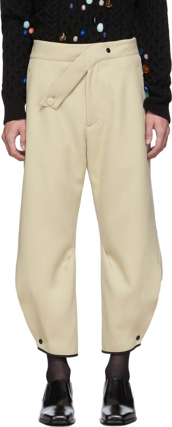 Kiko Kostadinov Off-White Lentz Trousers