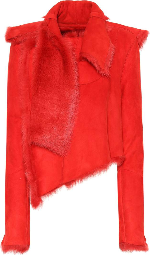 Unravel Fur lined suede jacket