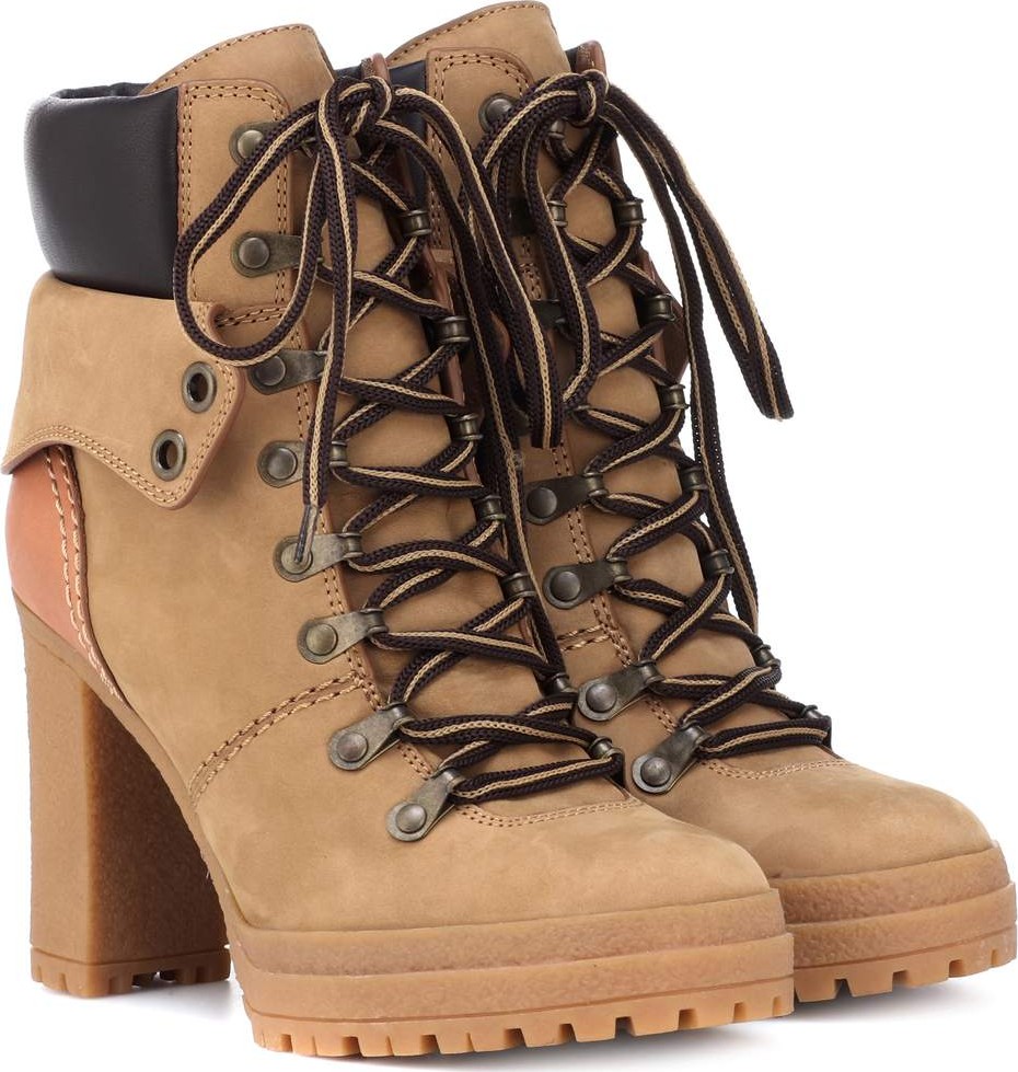 See By Chloé Eileen leather ankle boots