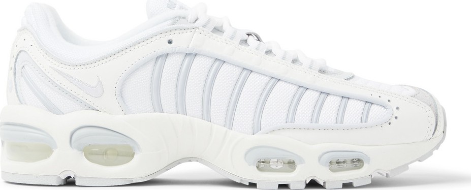 Nike Air Max Tailwind IV Suede and Rubber-Trimmed Mesh and Leather Sneakers