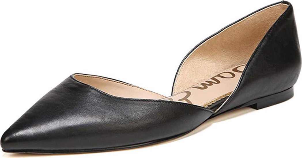 Sam Edelman Rodney Pointed-Toe Leather Flat