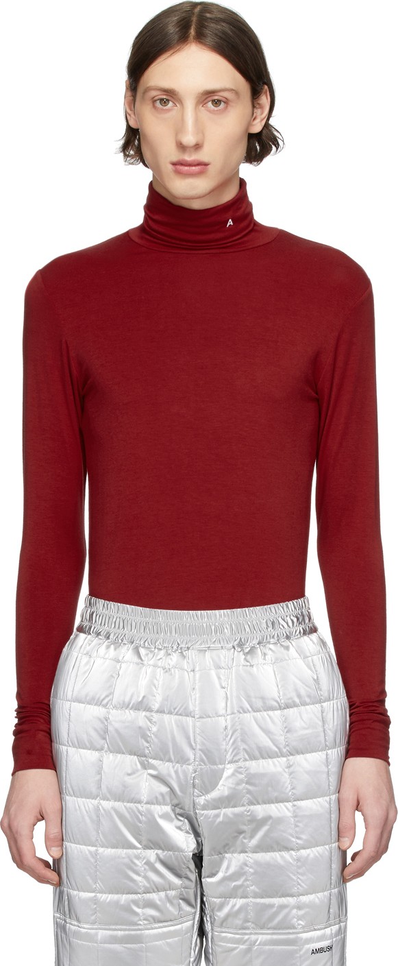 Ambush Red Logo Turtleneck
