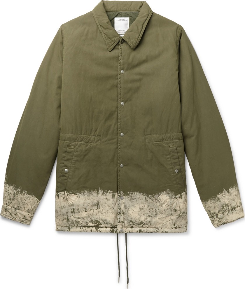 Visvim Painted Padded Cotton-Blend Jacket