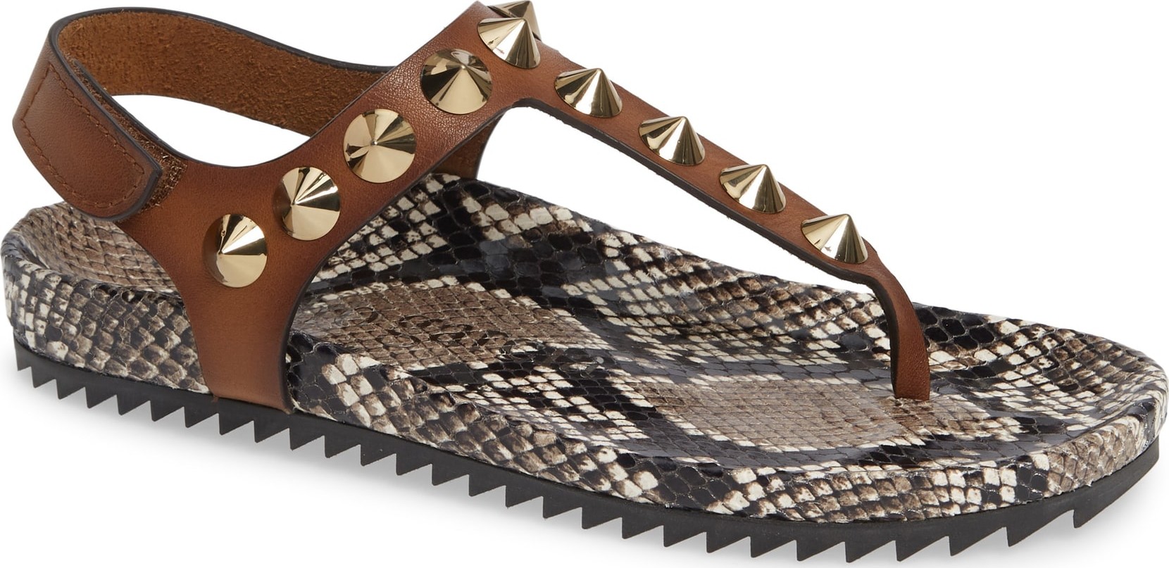 Pedro Garcia Athena Spike Thong Sandal