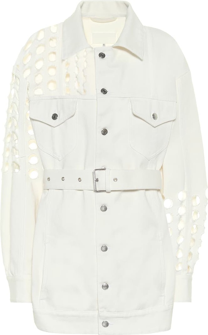 Maison Margiela Laser-cut denim jacket