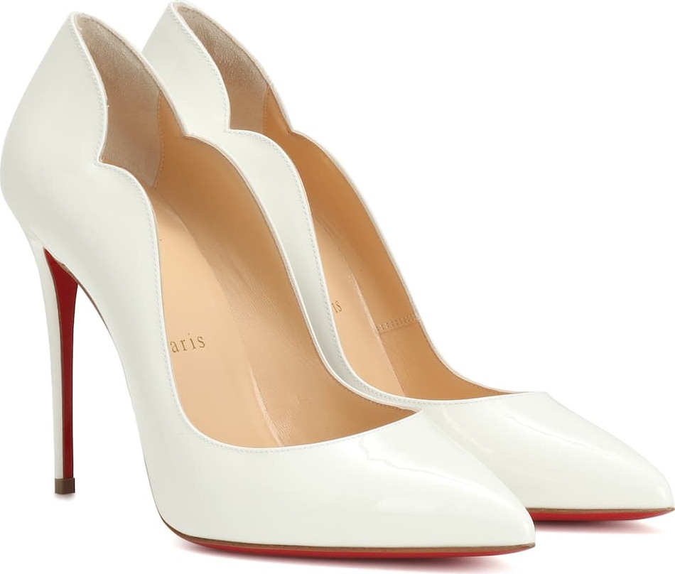 Christian Louboutin Exclusive to Mytheresa – Hot Chick 100 patent leather pumps