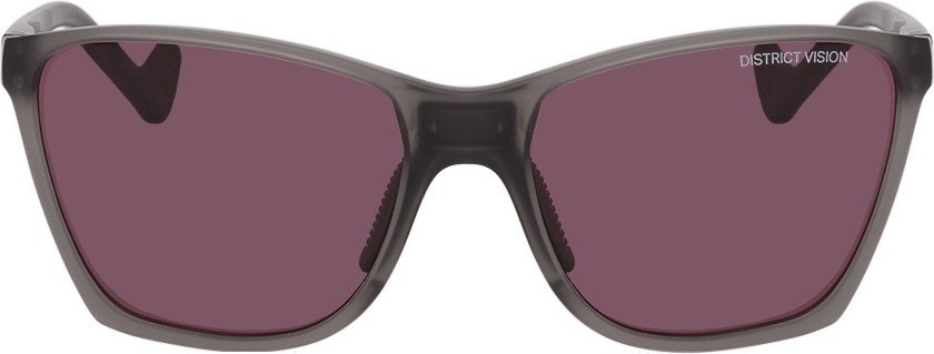 District Vision Grey & Pink Keiichi Sunglasses