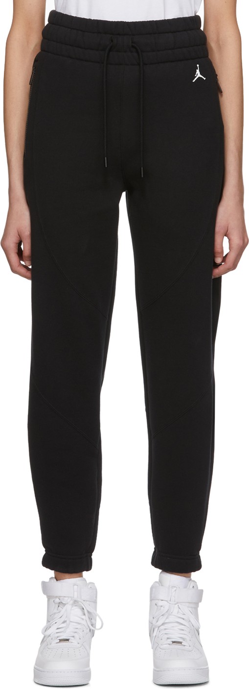Jordan Black Fleece Lounge Pants