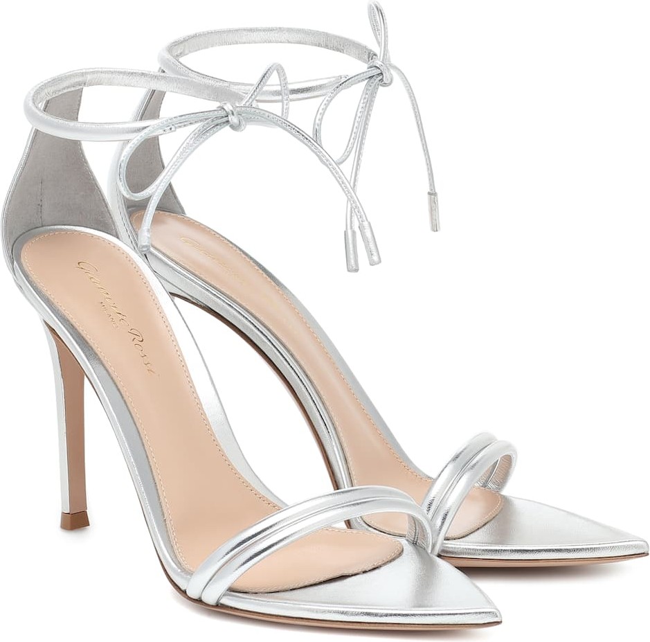 Gianvito Rossi 105 patent-leather sandals