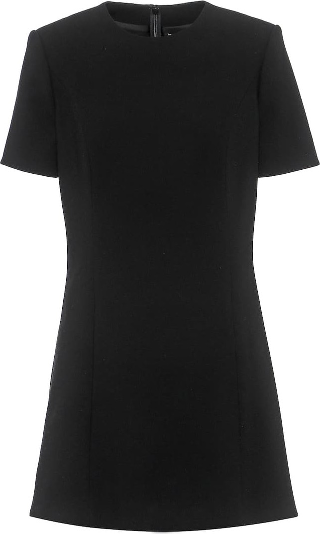 Saint Laurent Wool minidress
