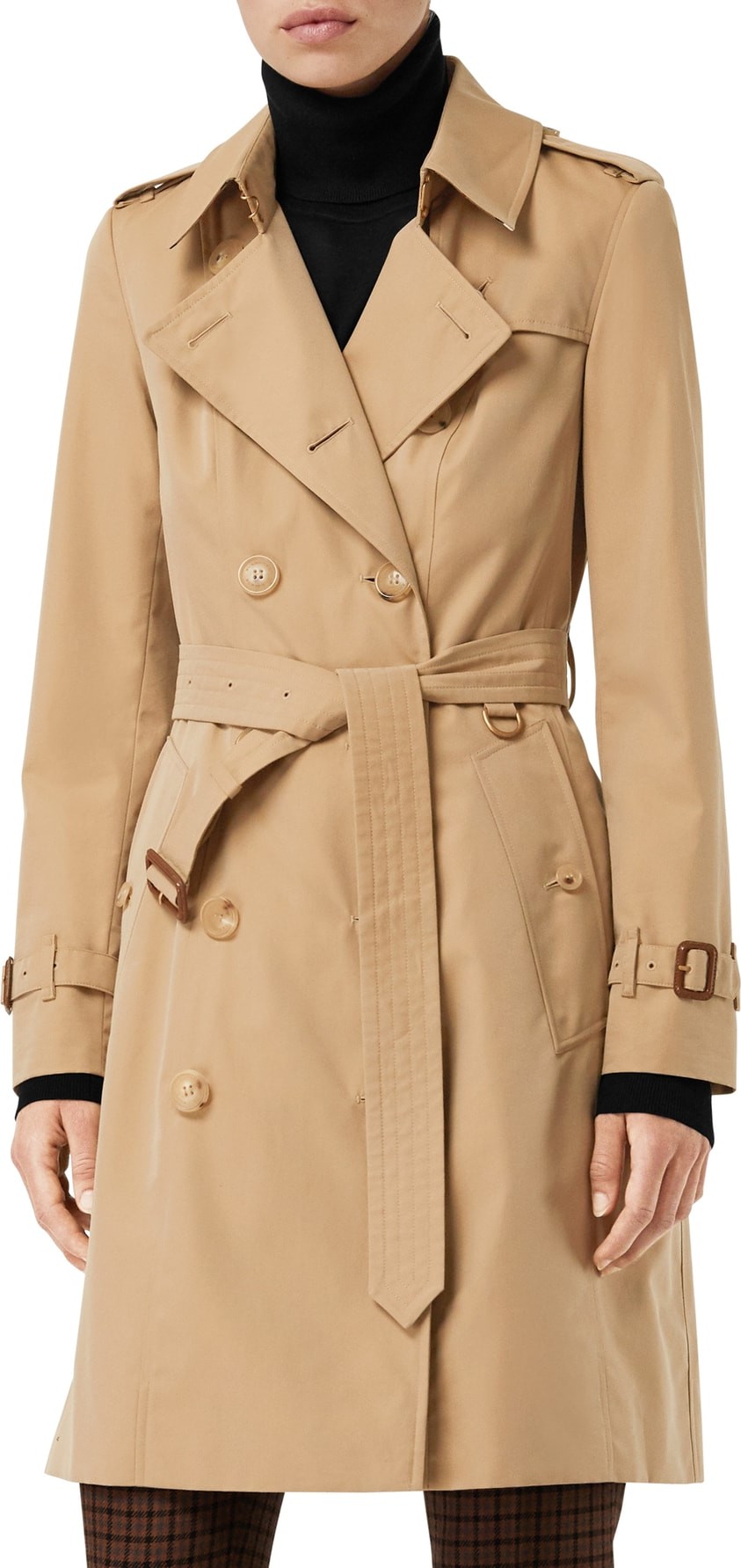 Burberry London England The Chelsea Slim Fit Heritage Trench Coat