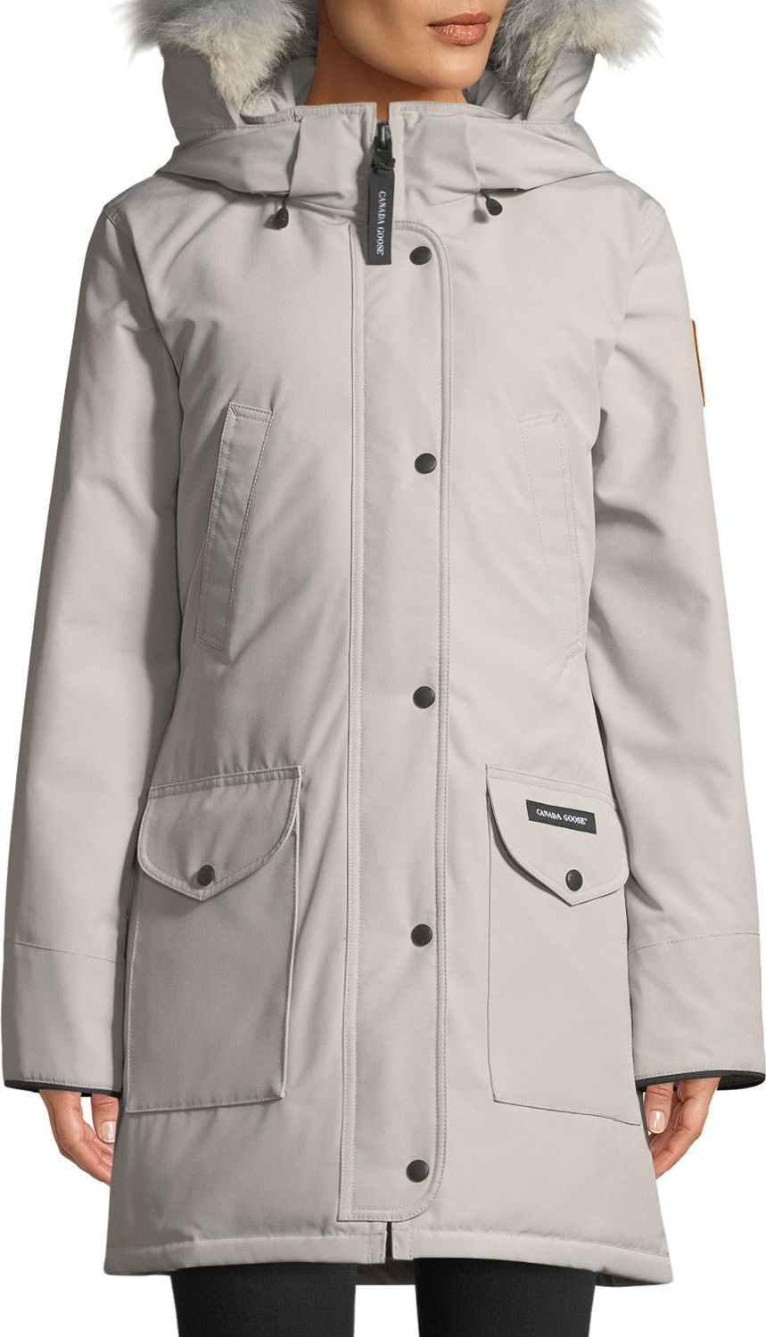 Canada Goose Trillium Parka w/ Natural Coyote Fur Trim