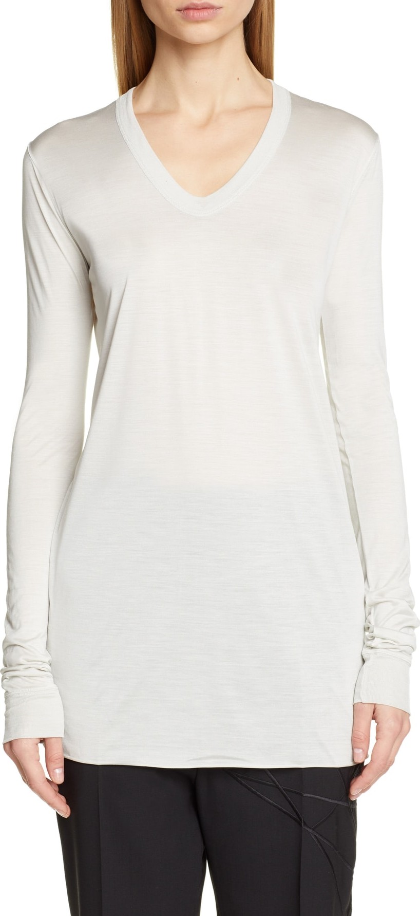 Rick Owens Silk Jersey Tee