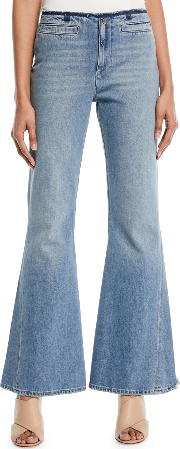 M.i.h Jeans Marrakech Raw-Edge Flare Jeans