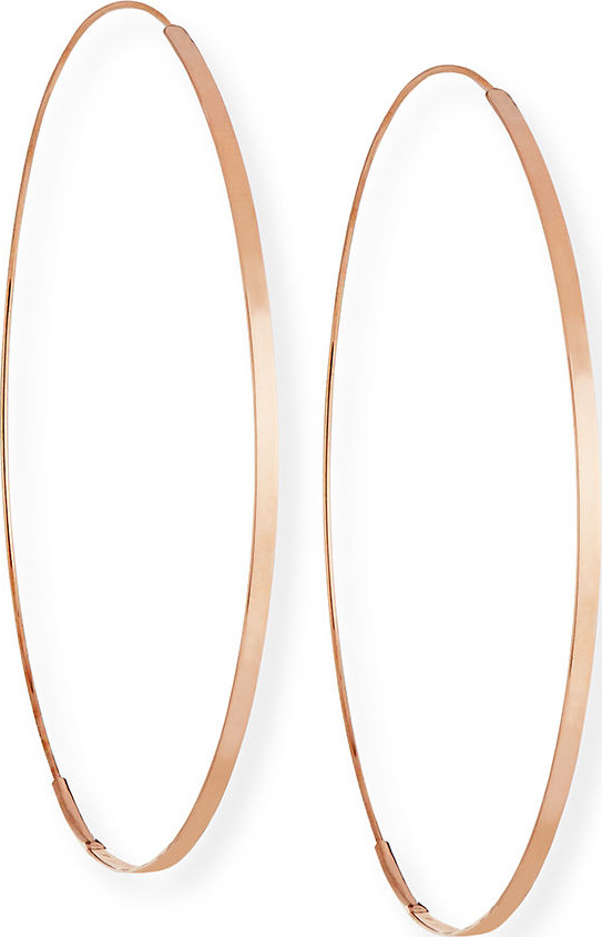 Lana Flat Magic 14K Hoop Earrings