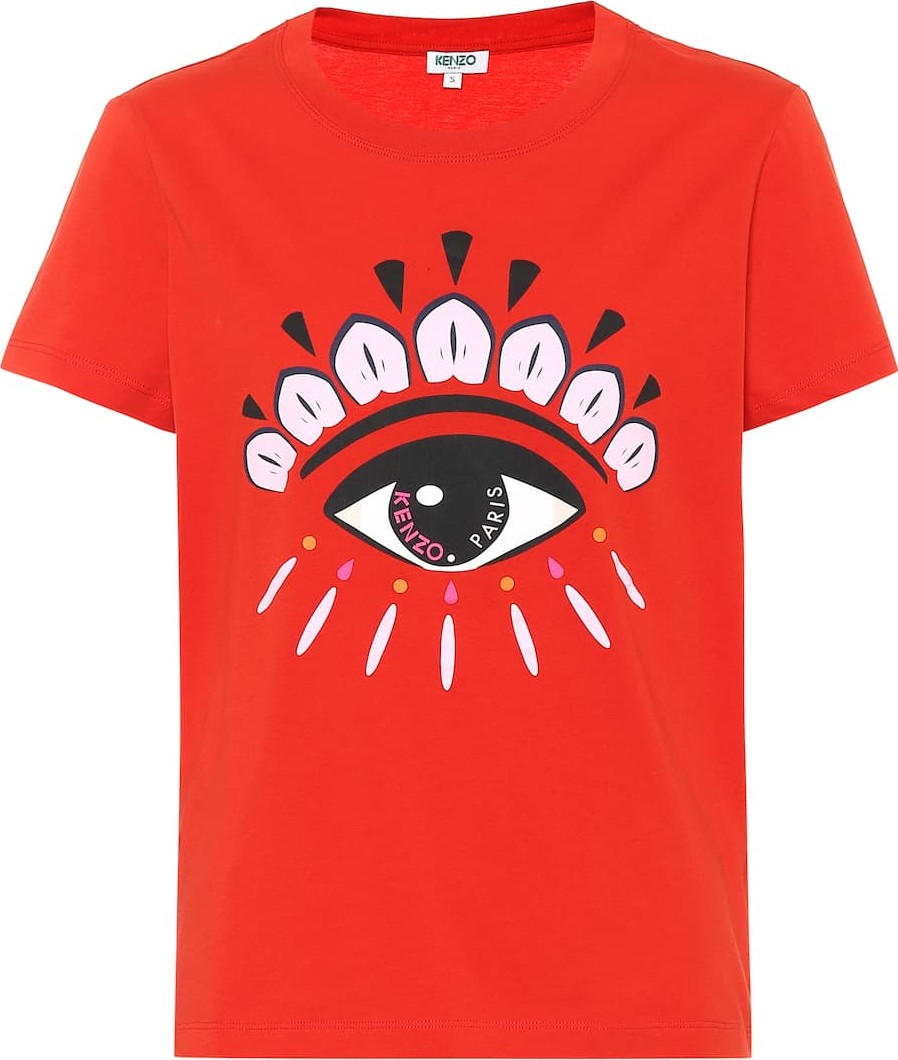KENZO Eye printed cotton T-shirt