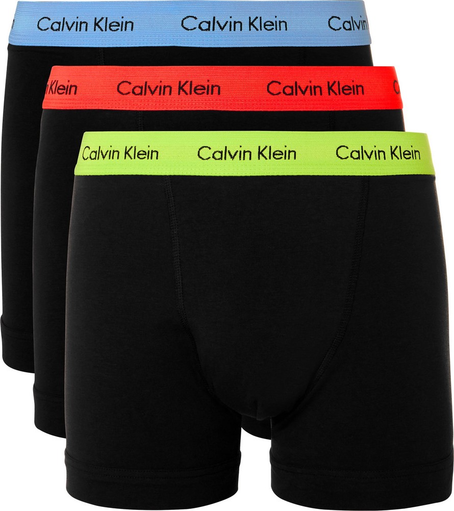Calvin Klein Underwear Three-Pack Stretch-Cotton Boxer Briefs